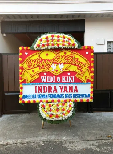Papan Bunga Pernikahan paledang
